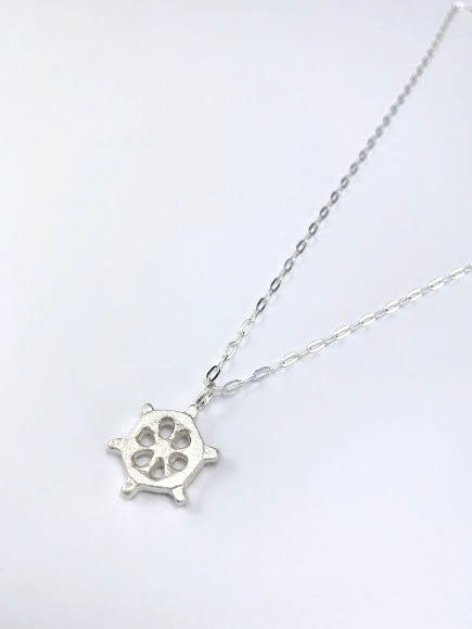 Ship Helm Necklace