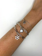 Textured Helm chunky Chain Bracelet