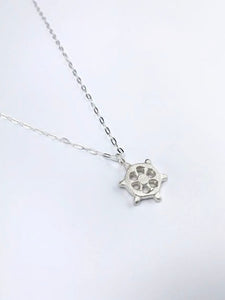 Ship Helm Necklace