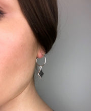 Diamond Pendant Earrings